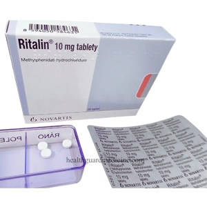Ritalin 10 mg (methylfenidát hydrochlorid) Dostupné množství: 100 tablet